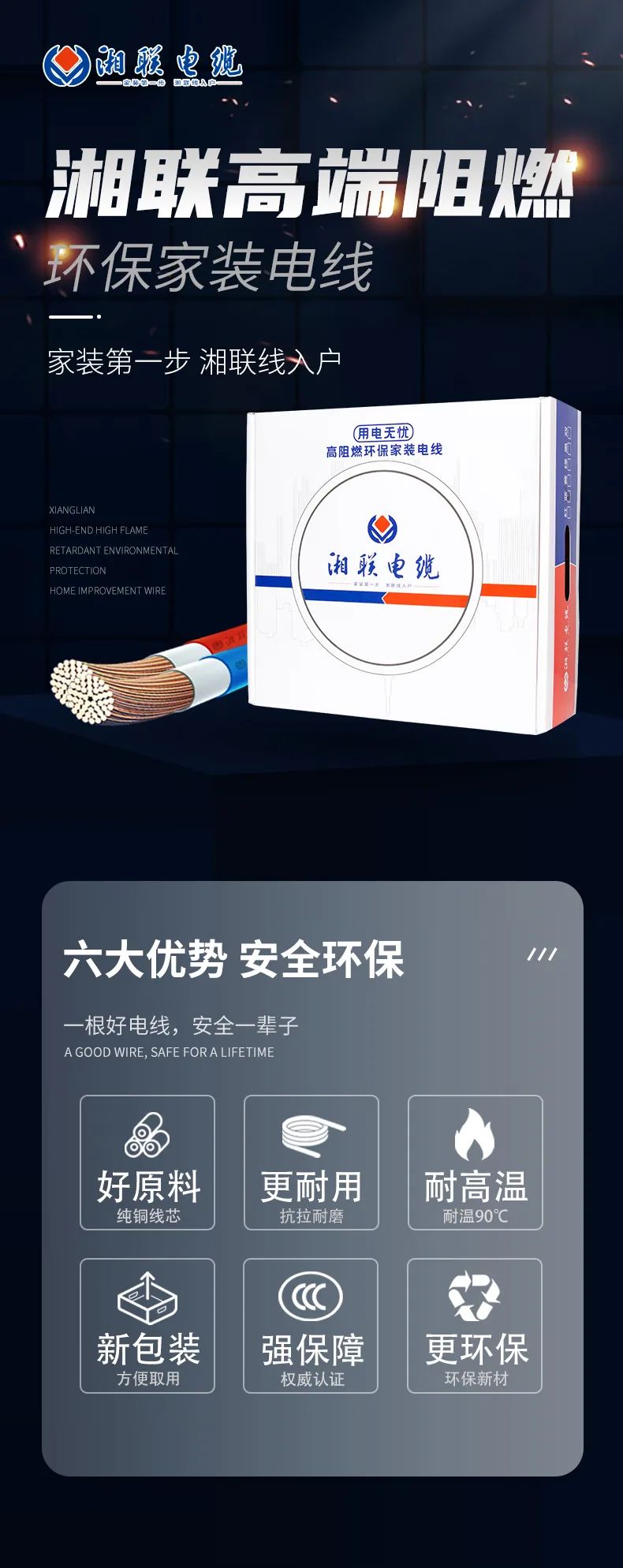 高端新品，雙層防護(hù) 品質(zhì)升級(jí)，安全加倍 #安全用電你我湘聯(lián)